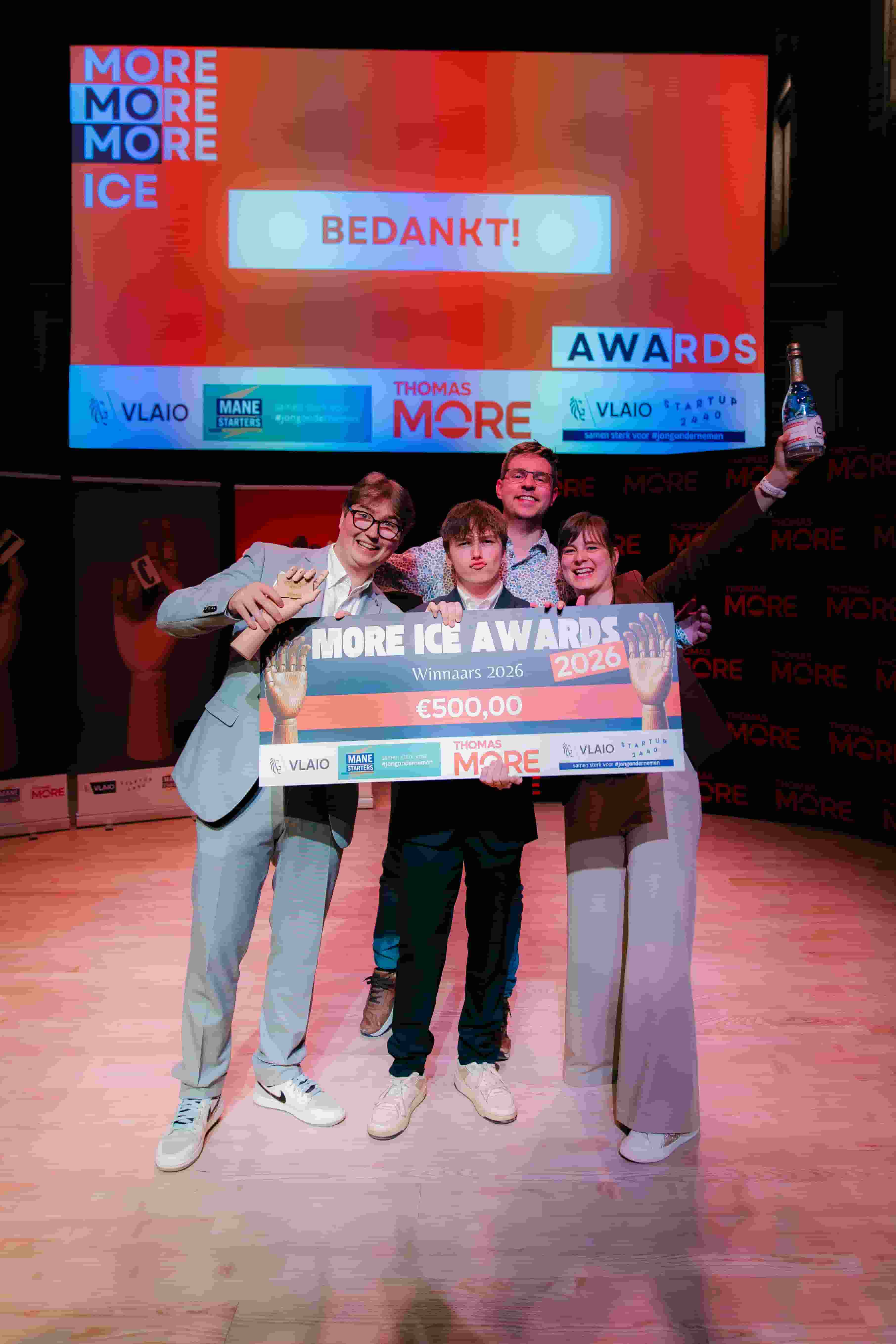 more ICE awards foto met winnaars